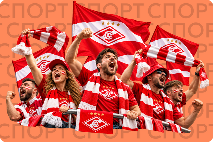 30 кричалок «Спартака». Тексты зарядов фанатов футбольного клуба